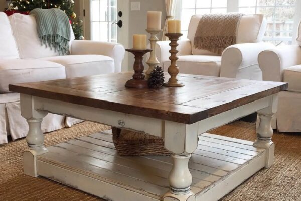 How to decorate table in living room