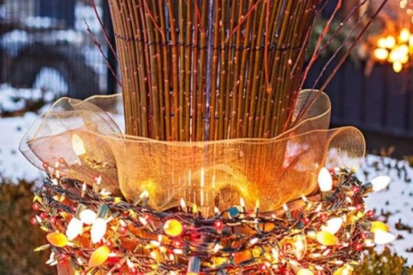 How to make outdoor christmas decoration