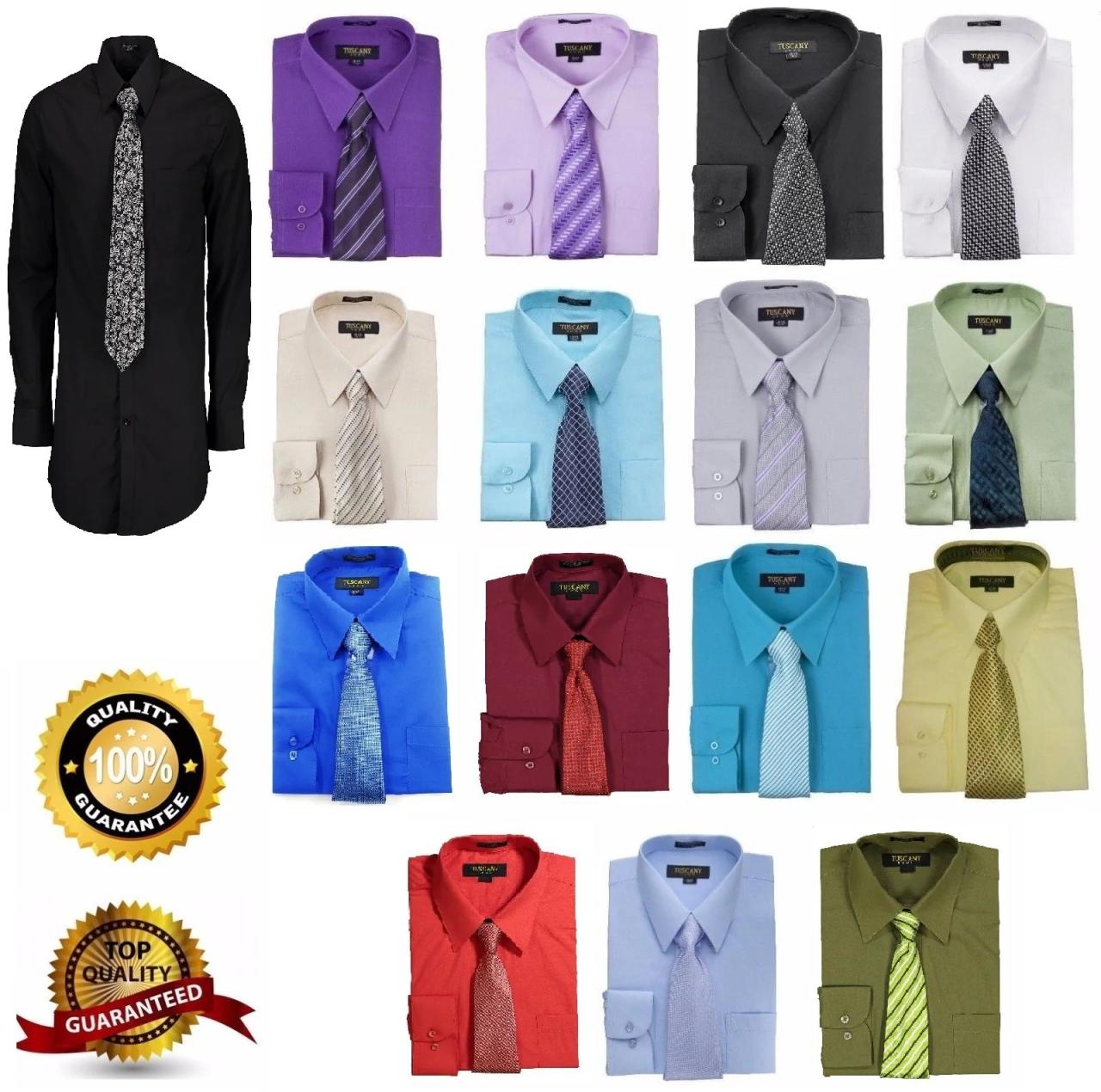 Men's colored dress shirts