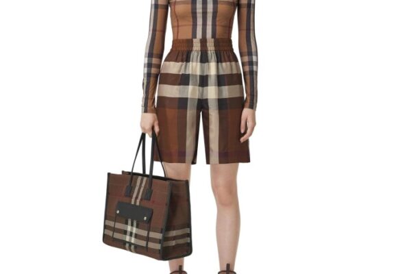 Women's burberry shirt dress