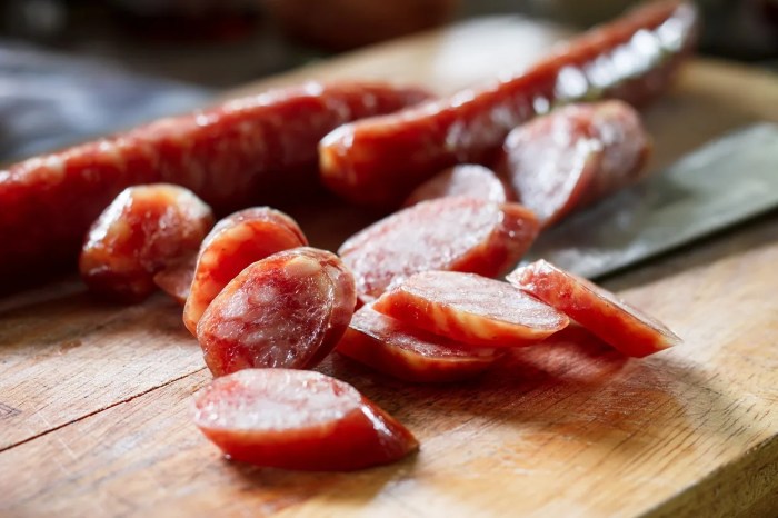 How to cook chinese style sweet sausage