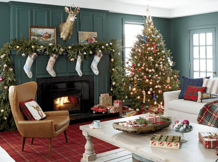 How to decorate room for christmas party