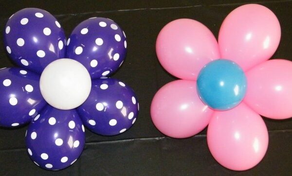 How to make flower balloon decoration