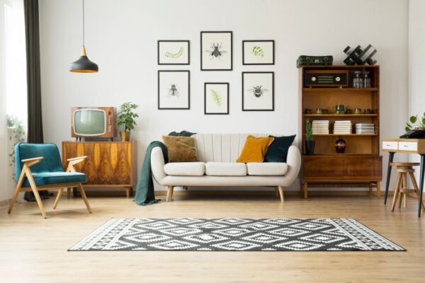 How to decorate a bland living room