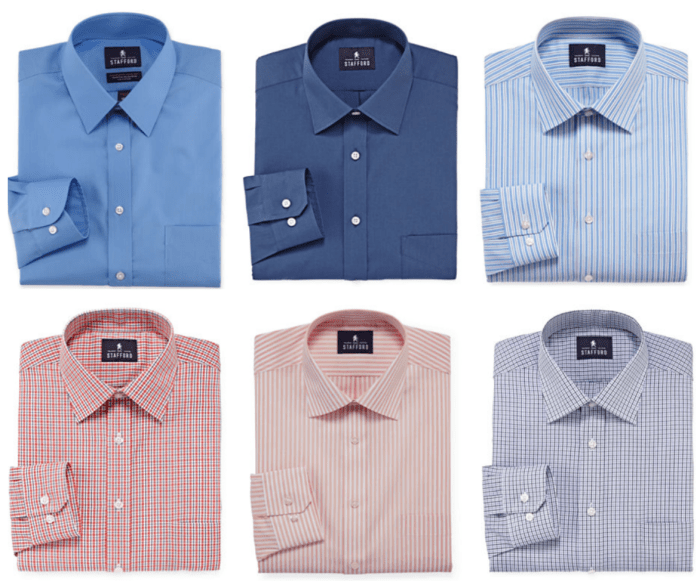 Men's stafford dress shirts