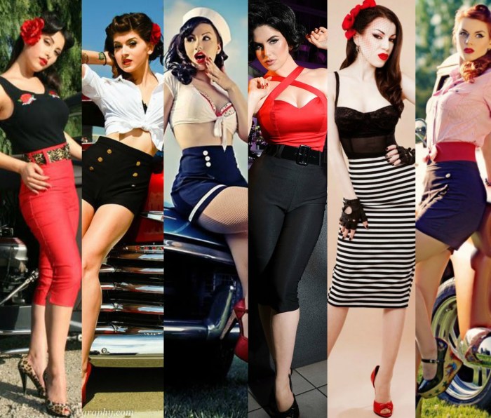 How to dress 50s pin up style