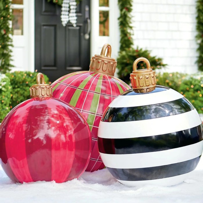 How to make outdoor christmas decoration