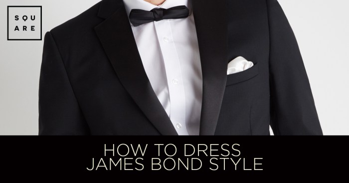 How to dress james bond style