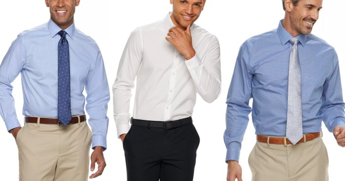 Kohls mens tall dress shirts