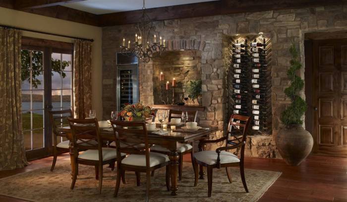 How to decorate a tuscan dining room