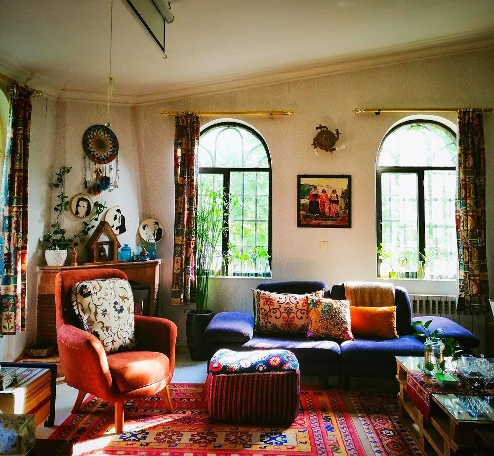 What is bohemian style home decor